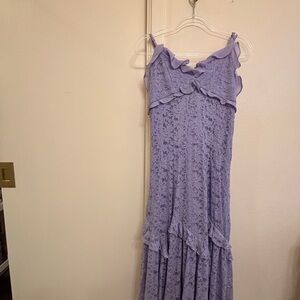 NOT WORN Lavender Lace Dress